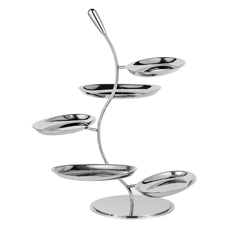 Multi-layer afternoon tea snack rack, cold meal tea break table, dessert table ornament display rack