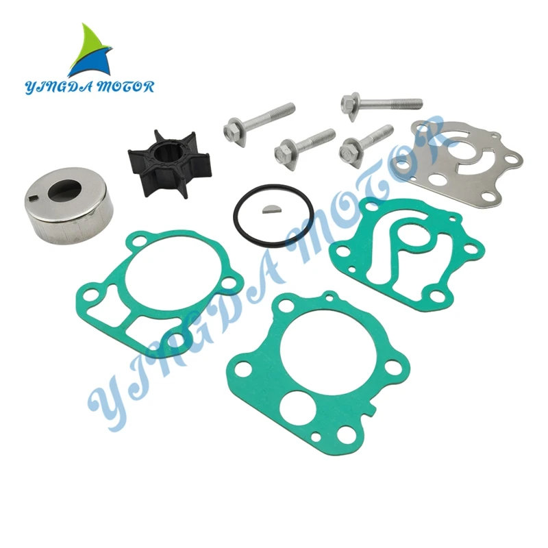 

6H3-W0078 Boat Water Pump Impeller Kit For Yamaha Outboard 4-Stroke 50 60 HP Engine Replace 6H3-W0078-00/A0/02 18-3465