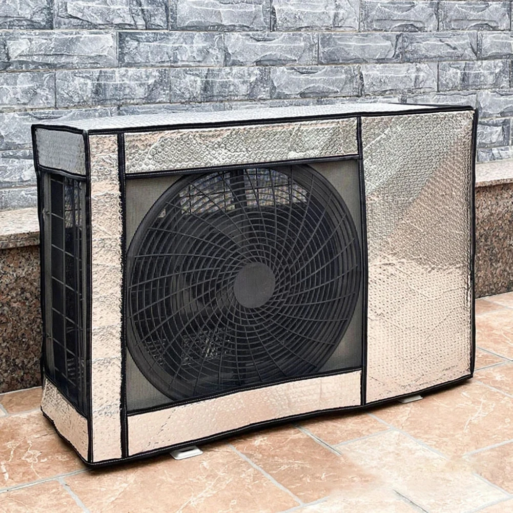 Aluminum Foil Based Air Conditioner Cover for Outdoor Units Offering Sun Protection and Efficient Heat Dissipation