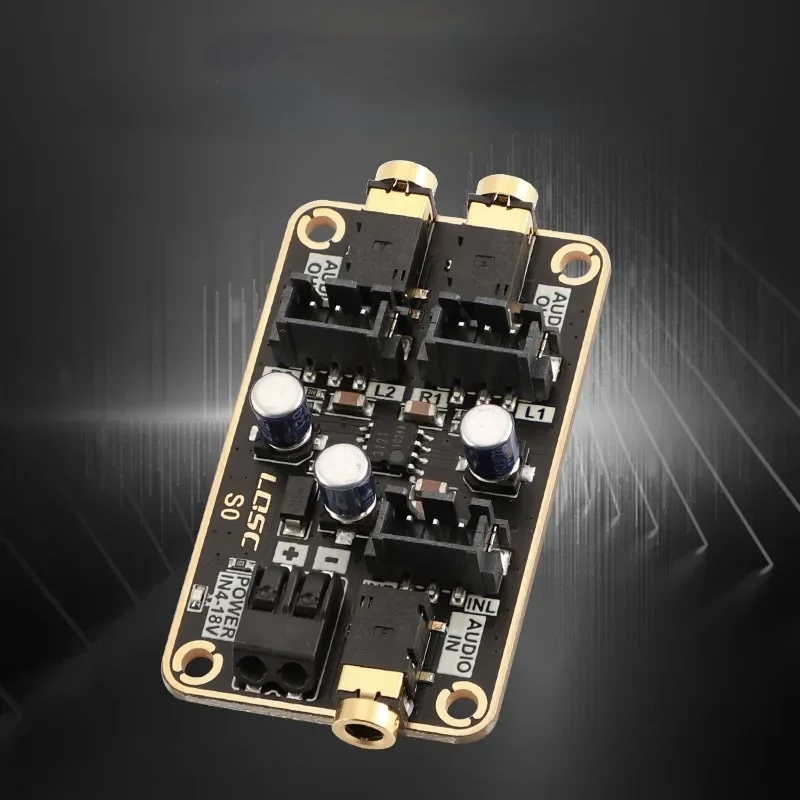 

DS Audio Isolation Noise Reduction Module Audio Common Ground Noise Cancellation Power Amplifier Board