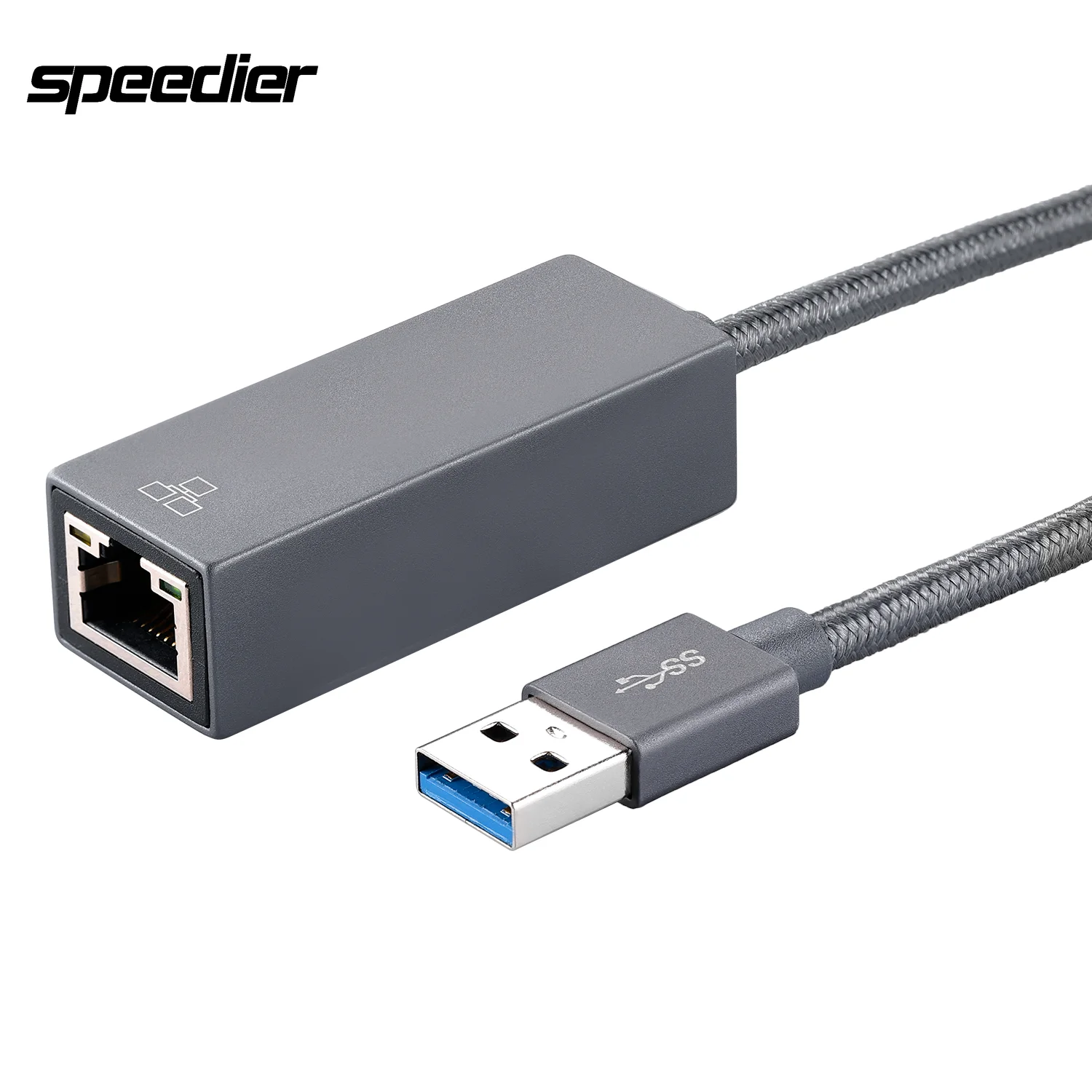 Imagem -02 - Usb 3.0 para Adaptador Ethernet Conversor Suporta 2.5gbps Gigabit Ethernet Adaptador de Rede Lan Tpye-c para Rj45