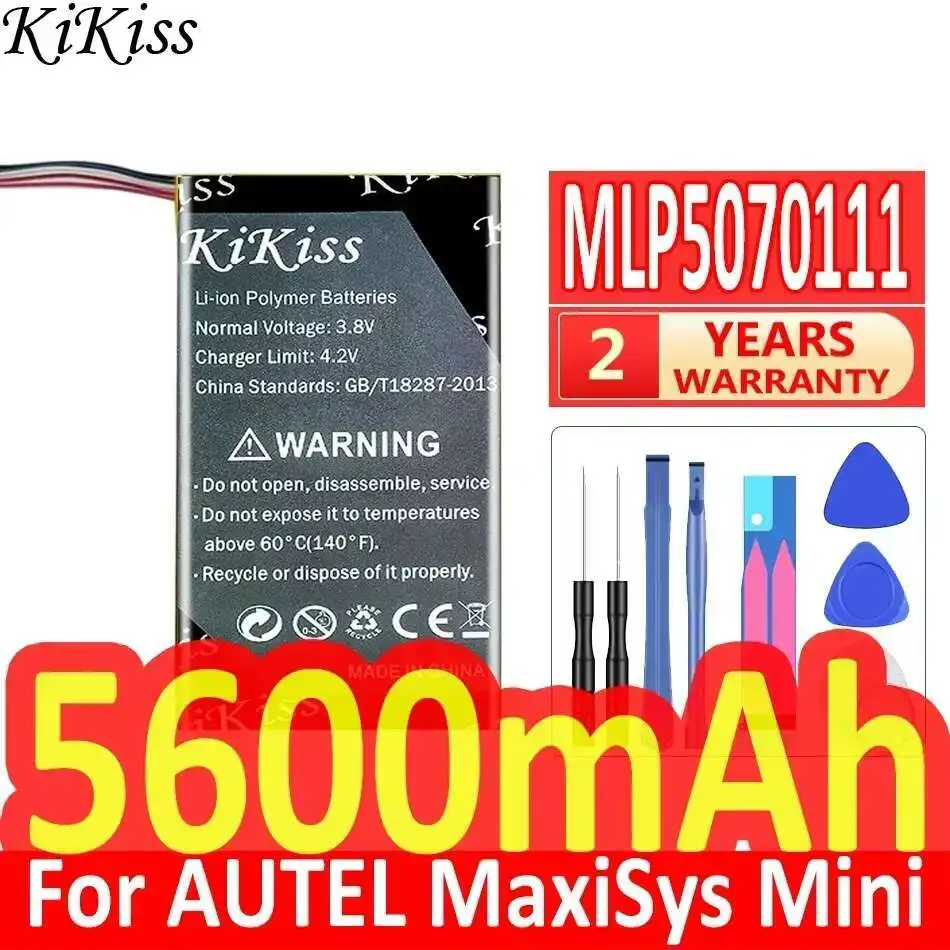 MLP5070111 (5 линий) аккумулятор для AUTEL MaxiSys Mini MS905 MS906 MK808 MK808BT MK808TS