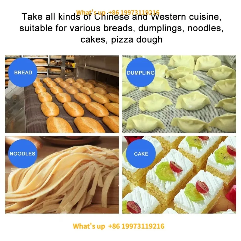 2026 Industrial Horizontal Stainless Steel Dough Mixing Machine New Pizza Noodle Dumpling Flour Dough Mixer