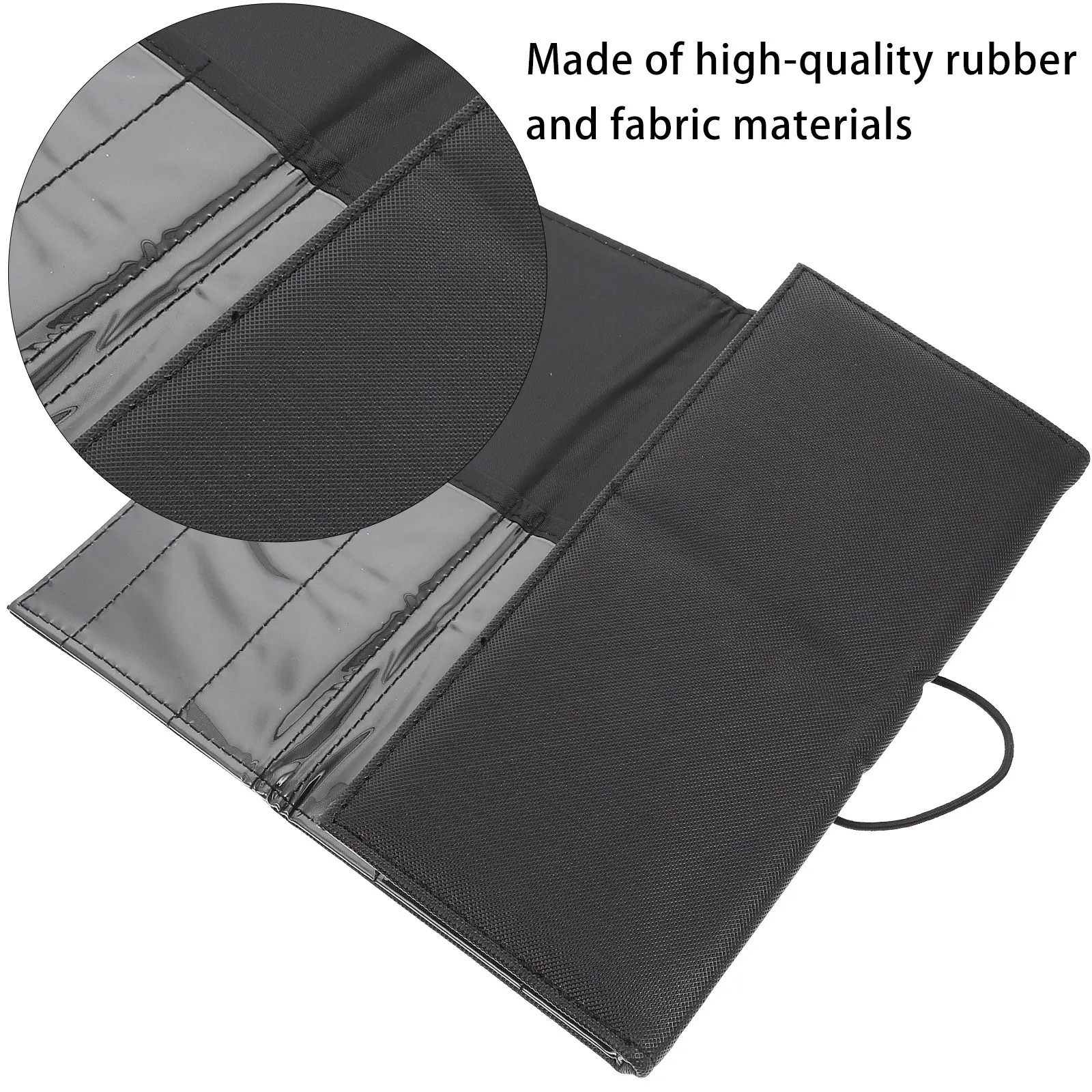 Scissor Pouch Bag High-Capacity Hair Stylist Tool Storage Bag Smooth Stitching for Salon Barber Scissors Comb Brush Protection