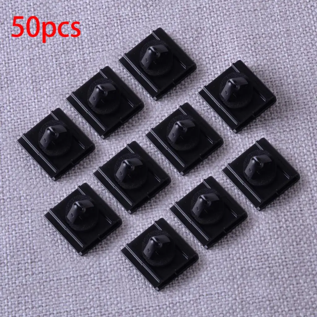 50pcs/Set Car Rocker Molding Clip 6509288AA Fit for Dodge Grand Caravan Chrysler Town & Country 2008-2012 2013 2014 2015 2016