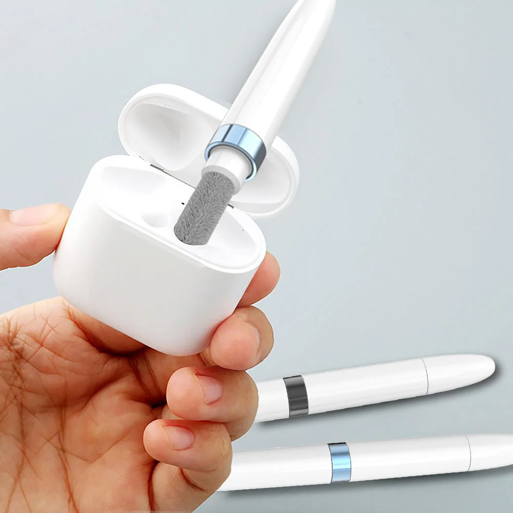 Fancan Cleaner Pen per Airpods Pro 1 2 auricolari pulizia penna pennello auricolari Bluetooth custodia strumenti di pulizia per Huawei Samsung mi