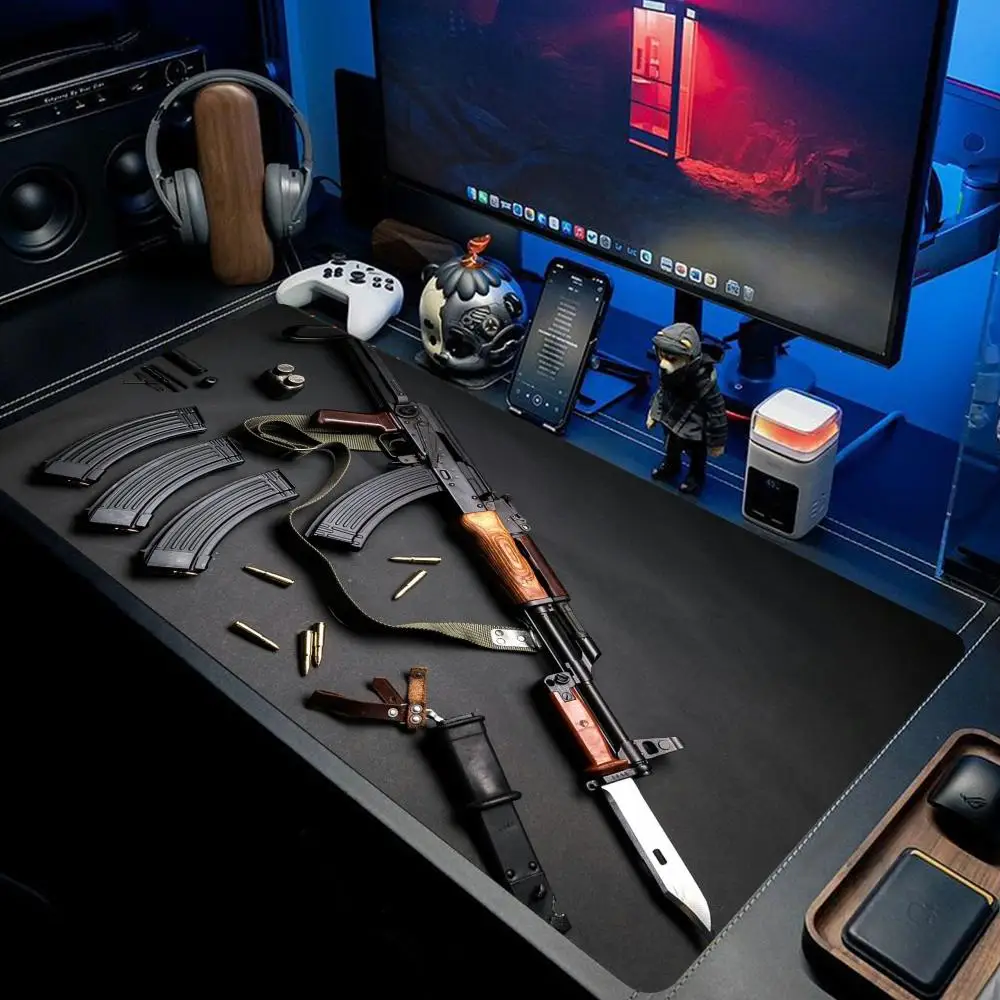 

‘HYBXXC’ AK47 Mouse Pad HD Mousepad Pad Extended Gaming Keyboard LargeMousepad 90x40cm XXL Gamer Mousepad