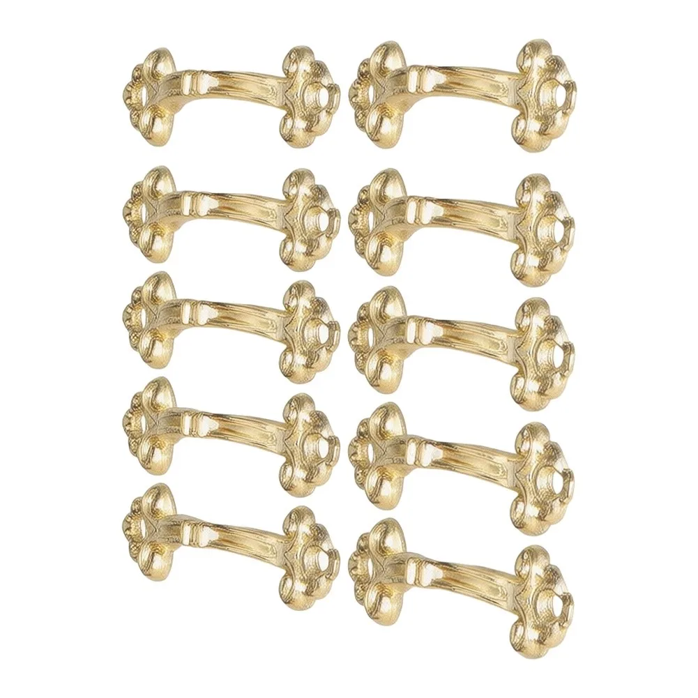None Handles Handle Small Handle 48*14mm Accessories Antique Drawer for bronze Box Jewelry Box Silver for durable