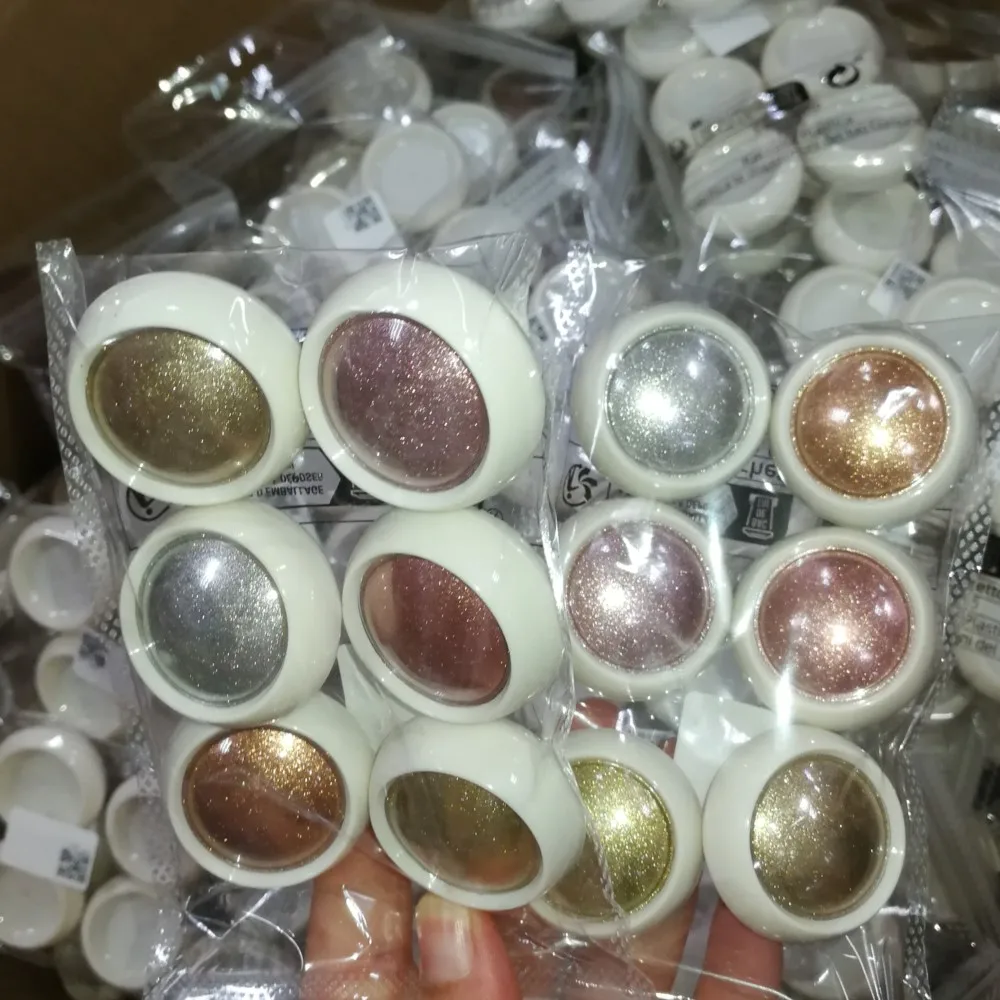 6병 메탈릭 미러 효과 크롬 파우더 홀로그램 글레이즈드 네일 파우더 매니큐어 장식 반짝이는 금색 은색 글리터 파우더