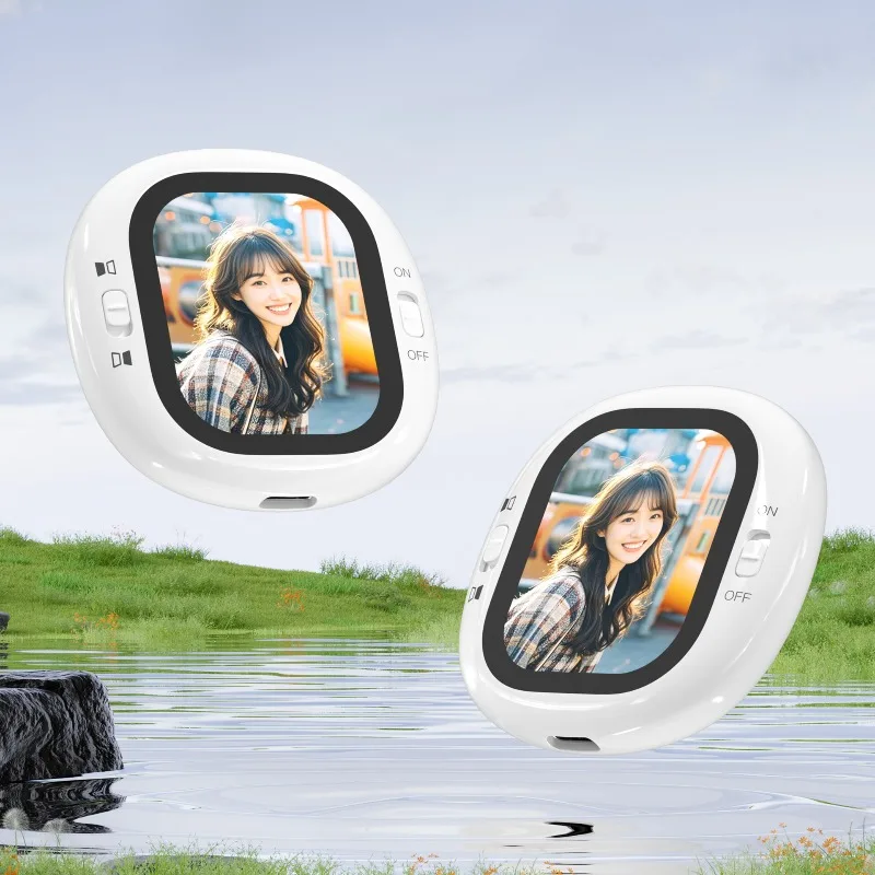 

R1021 Portable Dual Frequency Same Screen Device Mobile Phone Selfie Display Magnetic Artifact Remote Screen Projector Recording