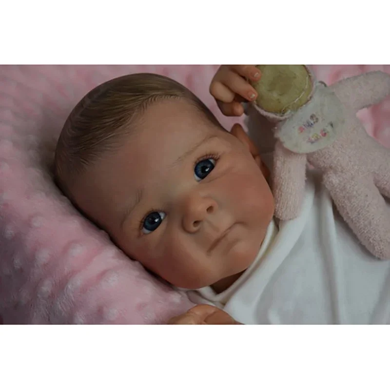 45cm Reborn Baby Doll Bettie Cuddly Body Real Looking Baby Dolls Lifelike 3D Skin Painting Multiple Layers with Visible Veins