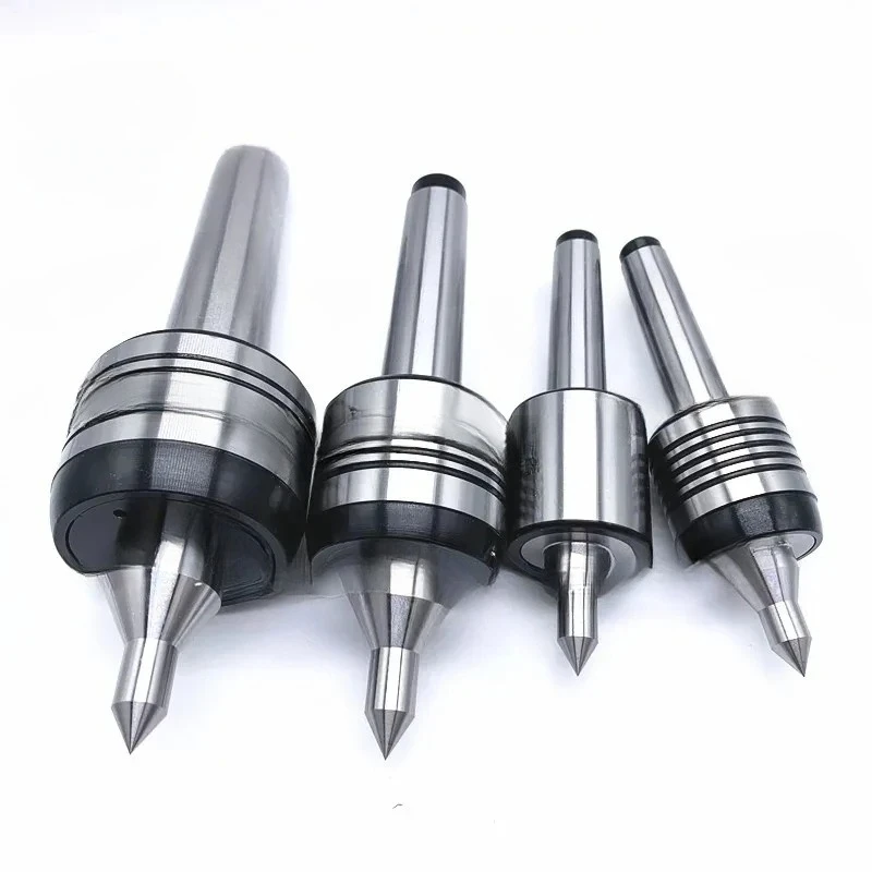 for MT1 MT2 MT3 Precision Lathe Live Center Triple Bearing   Live Revolving Milling Center Taper Machine Rotary Thimble