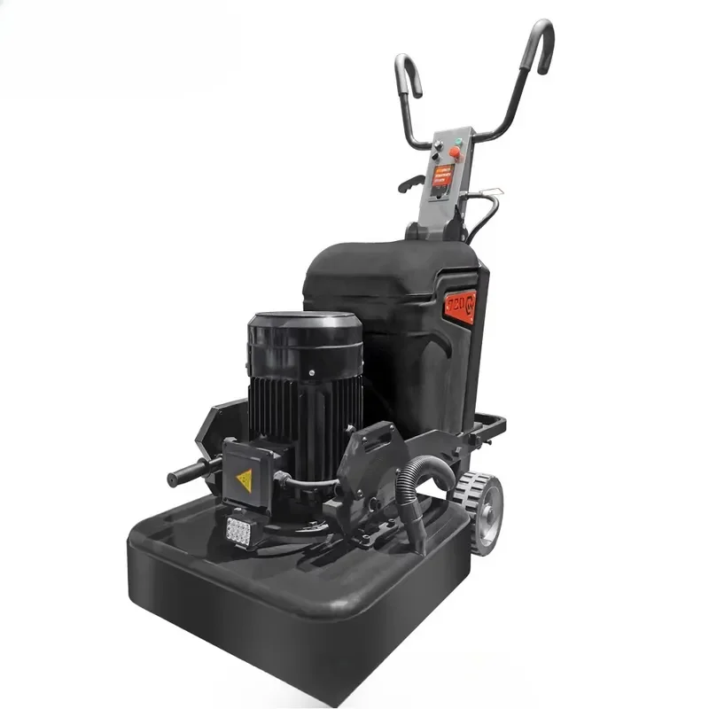 Powerful Manual Engine-Powered Hand-push Dry-wet Dual-grinding Floor and Concrete Polishing Machine