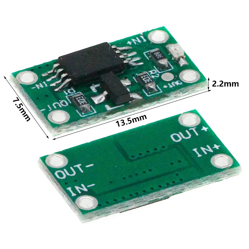 Power supply reverse connection protector battery anti-reverse module 3V-14V with indicator 4A anti-wrong connection