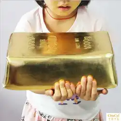 Simulated Gold Brick Silver Brick Rectangular Pillow Pillow Cushion Home Funny Nap Pillow With High Quality Pillow Core