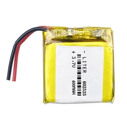 602525 062525 3.7V 500mah bateria litowo-polimerowa do MP4 GPS zabawki inteligentny zegarek rejestrator jazdy zestaw słuchawkowy Bluetooth