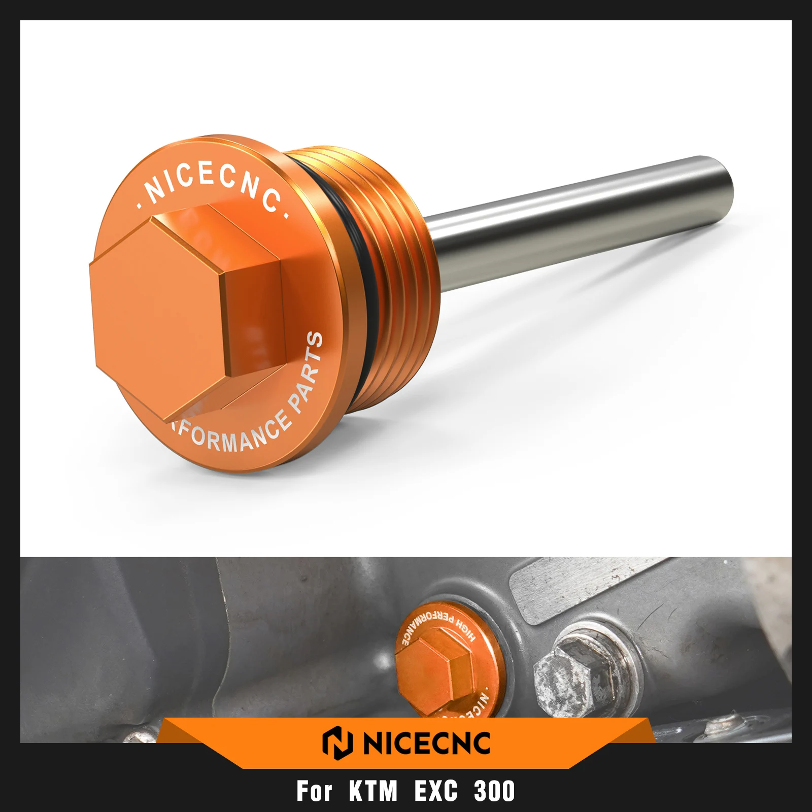 

For KTM EXCF 350 EXC 450 SXF 250 SXF 450 SMR 450 XCF XCF-W 2015-2023 M20X1.5 Magnetic Oil Drain Plug Bolt For Husqvarna FE 450