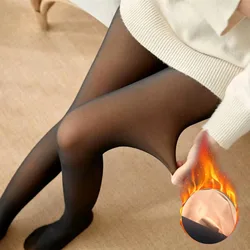 Women Tights Woman Warm Pantyhose Sexy Translucent Stockings Thermal Elasticity Panty 2023 Fashion Leggings Female