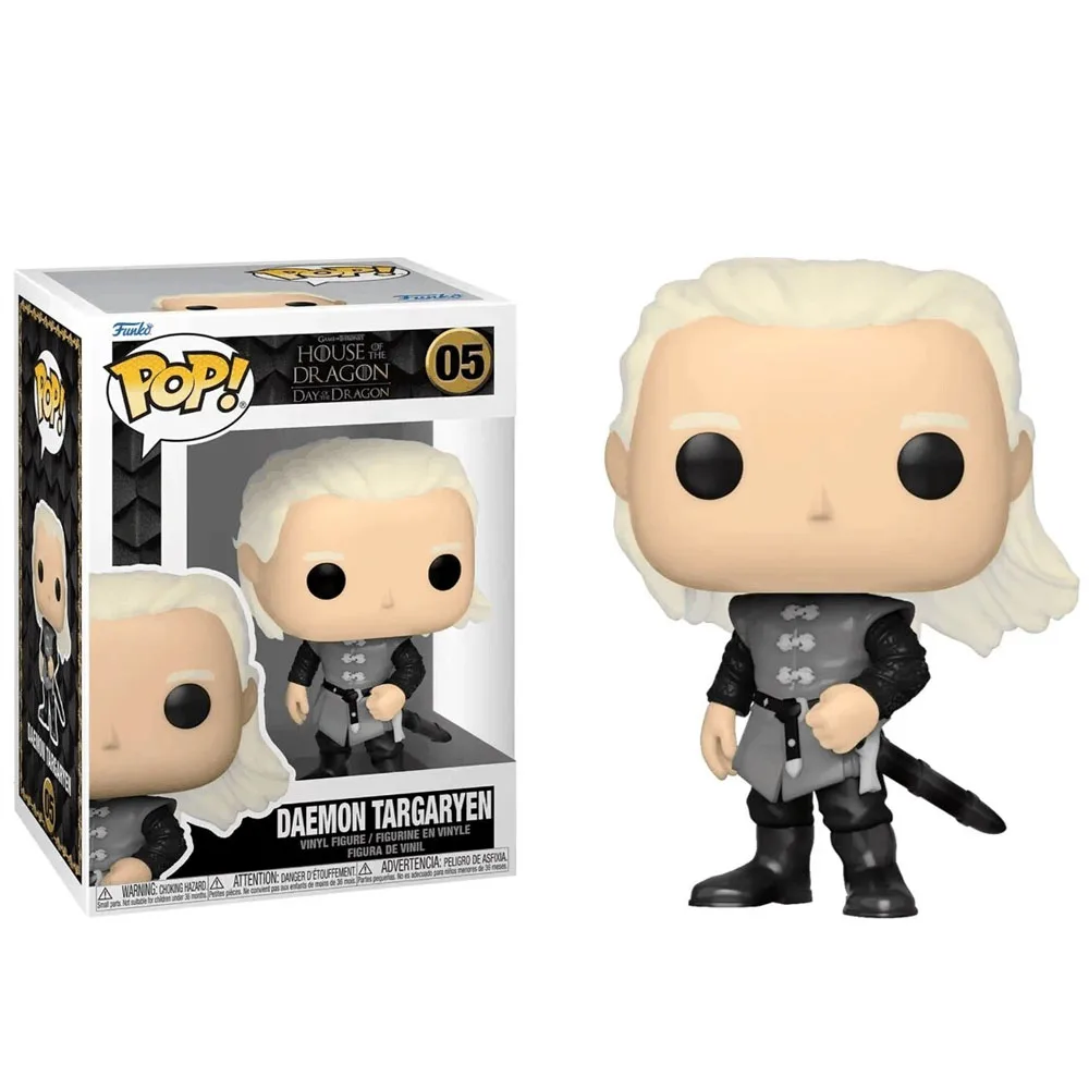 Funko Pop Television Dragon's Day Thrones #05 Daemon Targaryen Vinyl Action Figure Toys Dolls Gifts for Kids