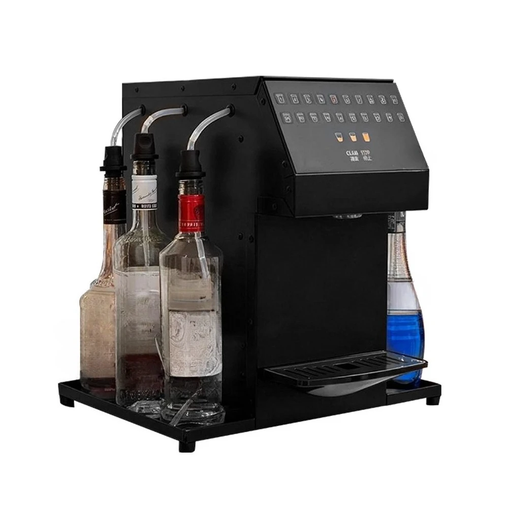 Intelligent bartending machine, automatic bartending, automatic cleaning, food-grade material, durable cocktail bartending
