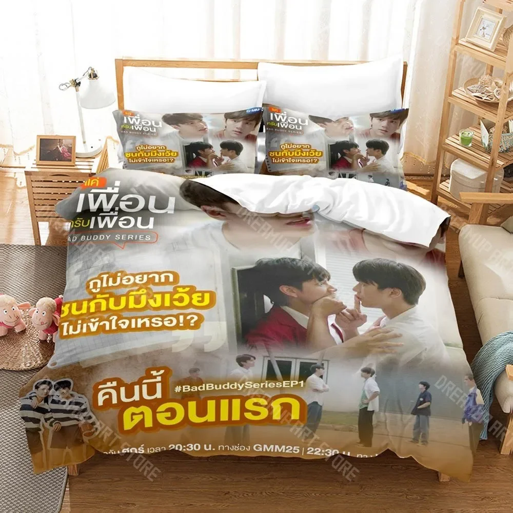 

3D Print Bad Buddy Bedding Set Single Twin Full Queen King Size Bed Set Aldult Kid Bedroom Duvetcover Sets 3D Print Anime Bed Sh