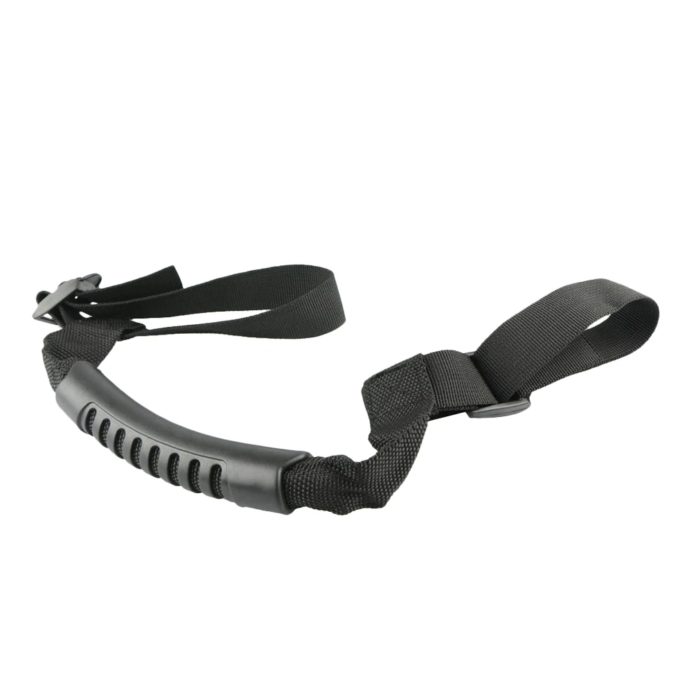 

2pcs Car Safety Handle Durable Roof Grab Handle Interior Handrail Roll For Vehicle Easy Installation Black