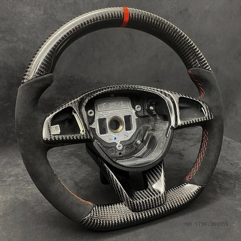 

Carbon Fiber LED Forged Steering Wheel Fit For Mercedes-BenzAMG W203 W204 W205 W212 W213 CLS W218 W222 C300 W216 W217