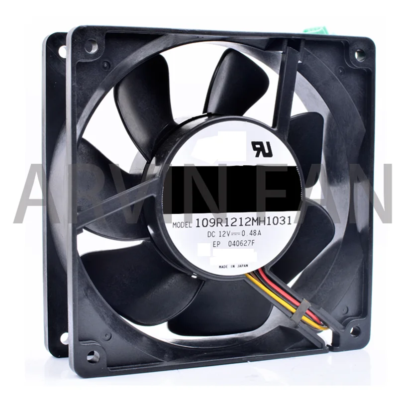 Ventola di raffreddamento del telaio del Server a 4 linee originale nuova di zecca 12cm 12038 120x120x38mm 12V 0.48A