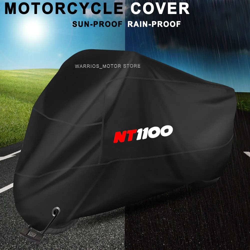 For NT1100 NT 1100 2022 2023 Motorcycle Cover UV Protection Dustproof Snowproof Outdoor Waterproof Motorcycle Rain Cover