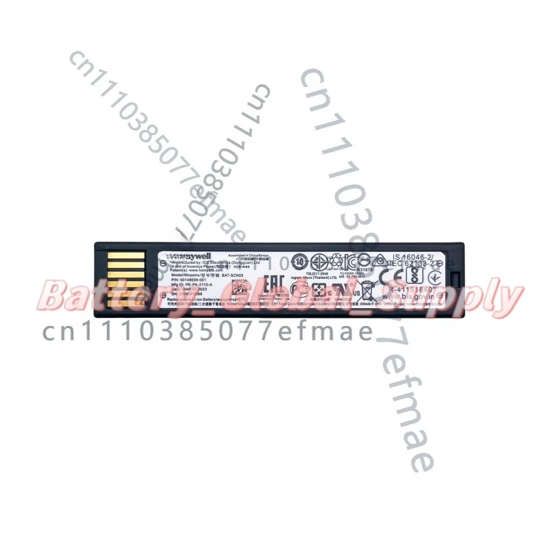 

Аккумулятор BAT-SCN05 для Honeywell 1952, 1902, 1202, 1452, 1981i, GSR, GHD, 3.7V, 2450mAh, быстрая доставка