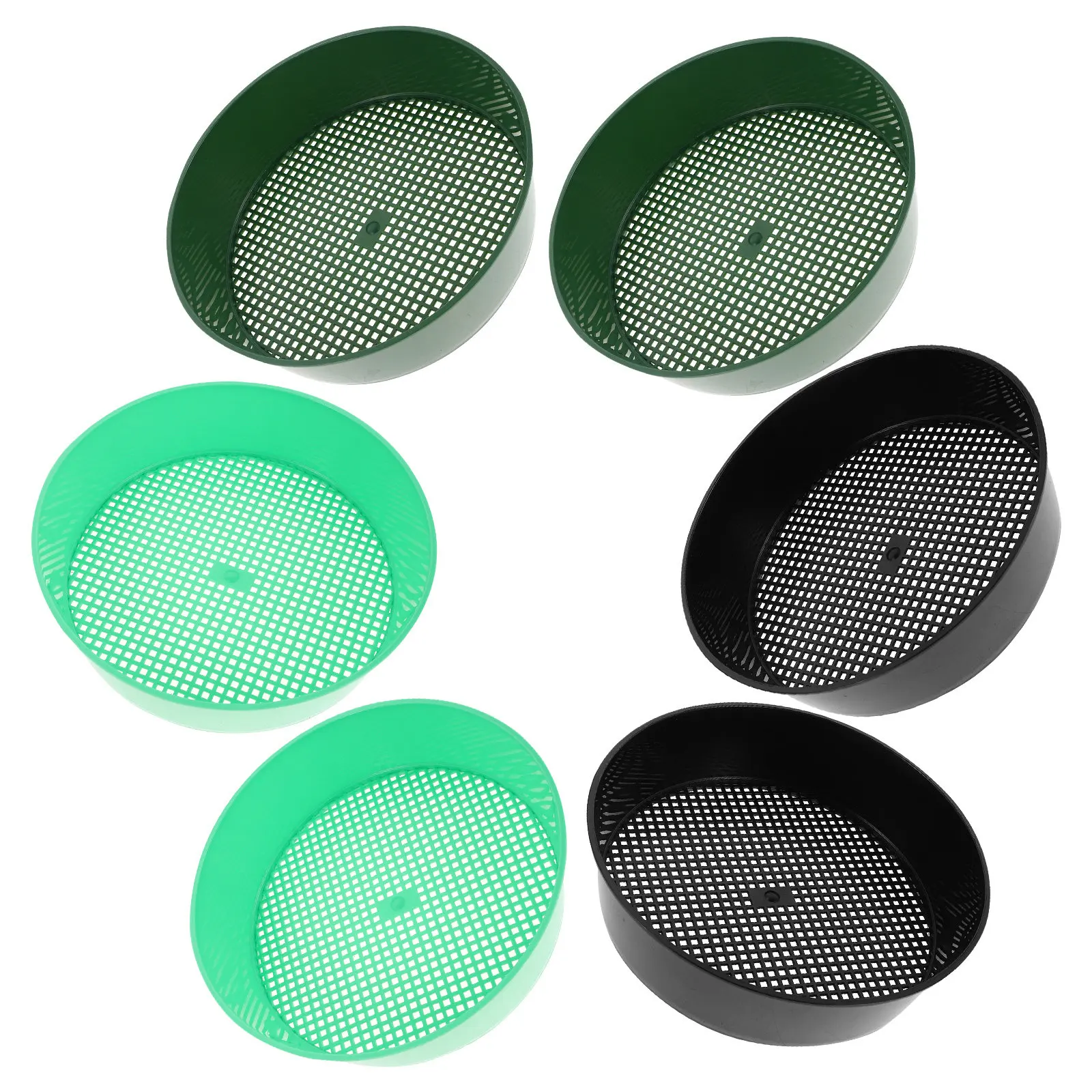 ตะแกรงร่อนดินพลาสติก 6 ชิ้น สำ - Garden Sieve Soil บทวิจารณ์และราคา