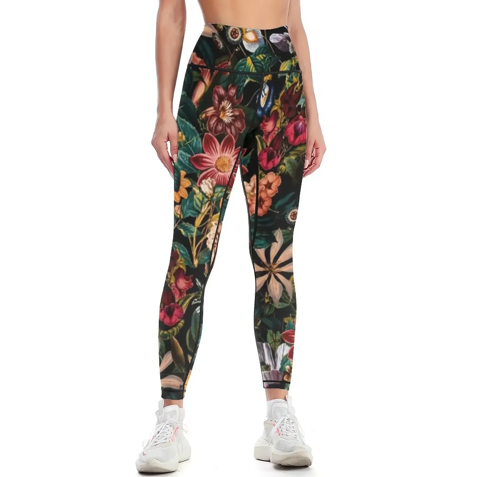 

NIGHT-GARDEN-XXIV Leggings push up legging sportswear gym legging gym sport pants Womens Leggings