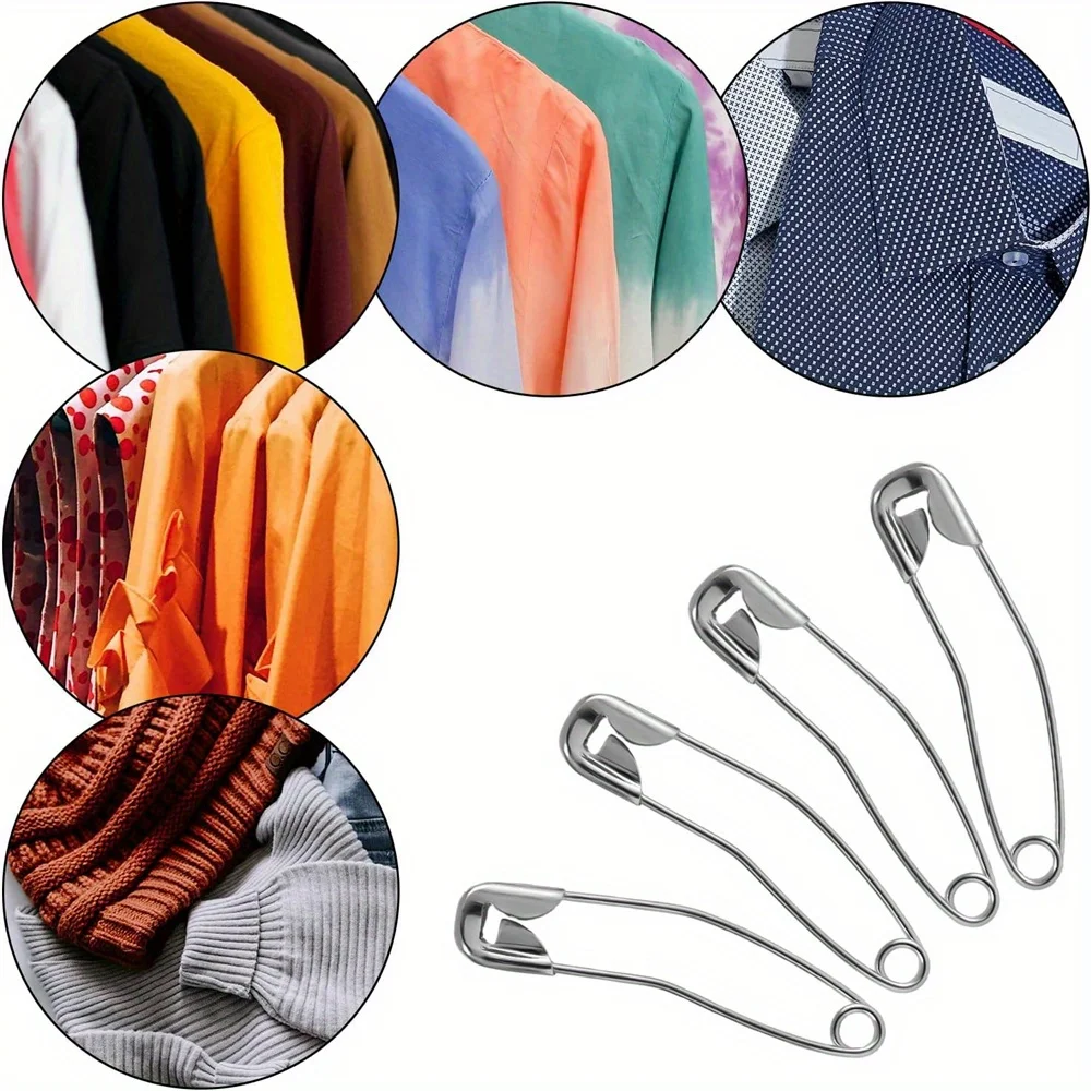 100pcs Curved Safety Pins Pack 1.5 Inch Size 2 for Quilting Sewing Basting Home & Garden Sewing & Needlework