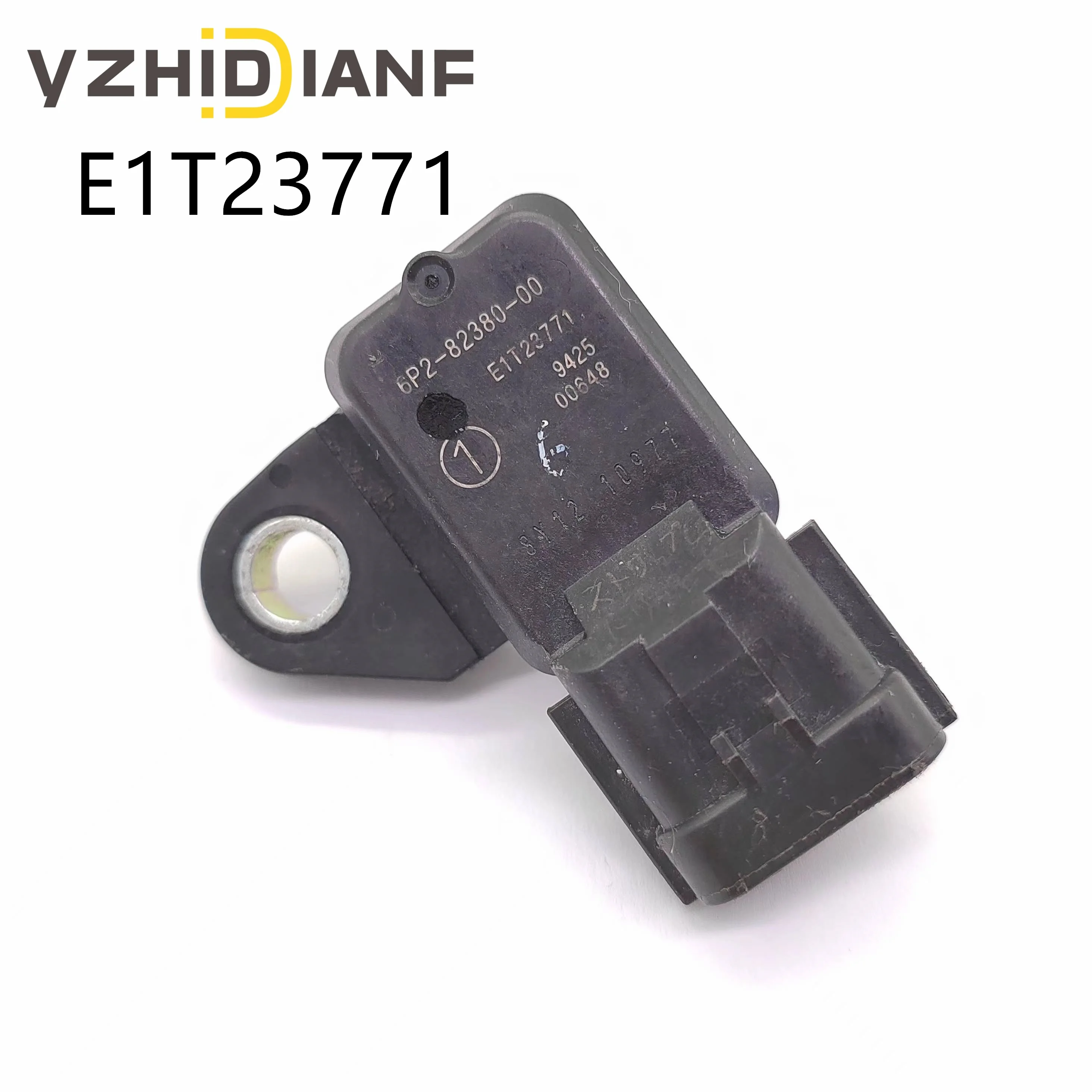 1pc Mass Air Intake Pressure Sensor/ MAP sensor E1T23771 6P2-82380-00-00 For Yamaha 05 F250 TURD/TXRD 06&Later 200-350HP