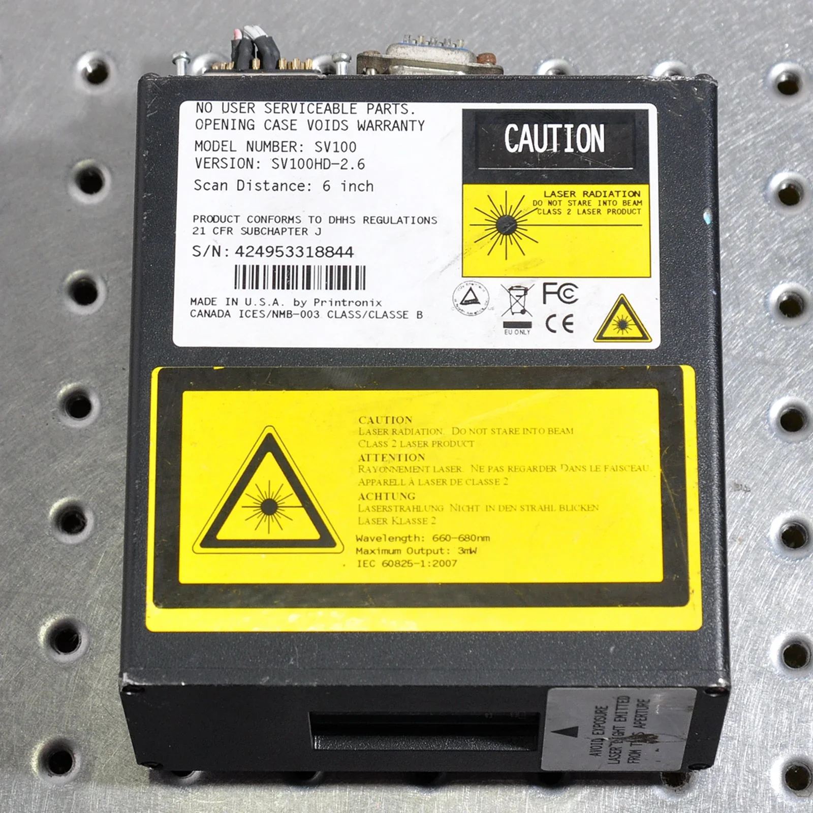 SV100 SV100HD-2.6 Collimator