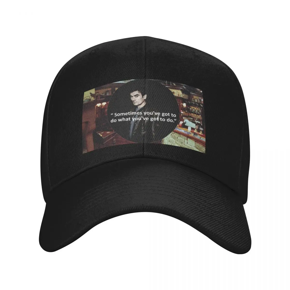 Cain Dingle Got Do What You've Got To Do Baseball Cap Vintage fun hats Unique hats Hats For Men Women's