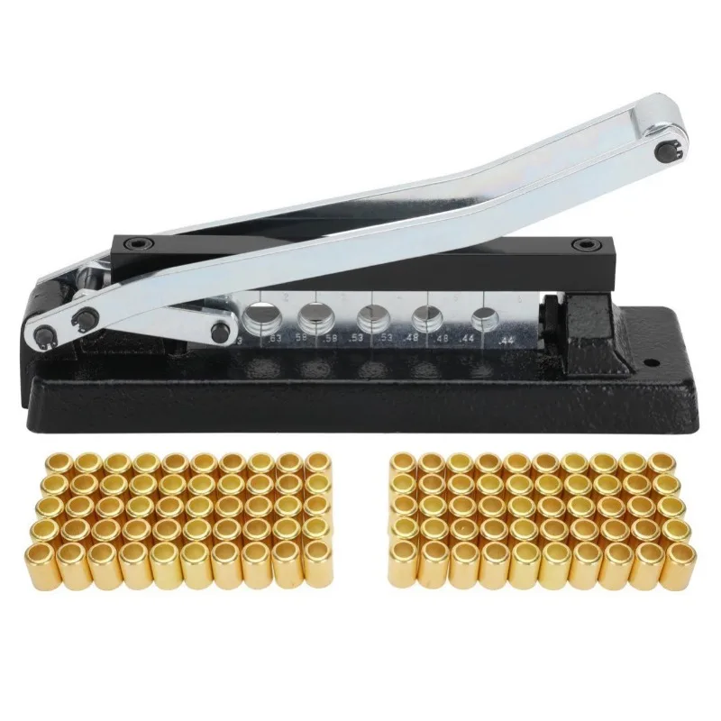 H8 Standard Heavy Duty Hose Crimper Portable Hydraulic Pipe Crimping Tool with 5 Molds Industrial Maintenance Equipment