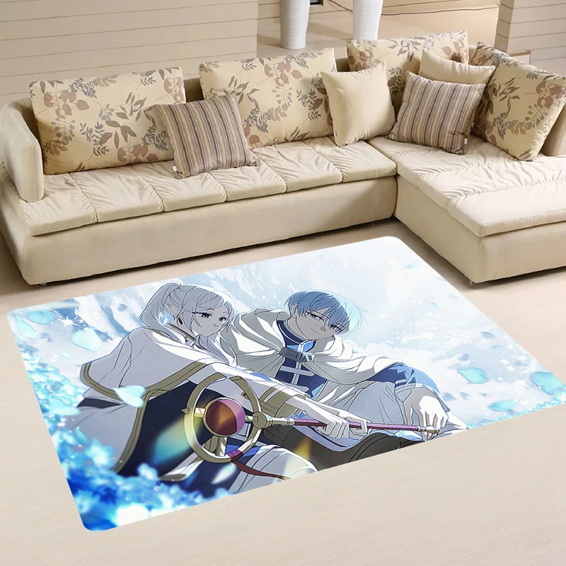 Bath Mat Himmel Frieren At the Funeral Living Room Anime Carpets Carpet Entrance of House Rugs Kitchen Rug Balcony Home Foot