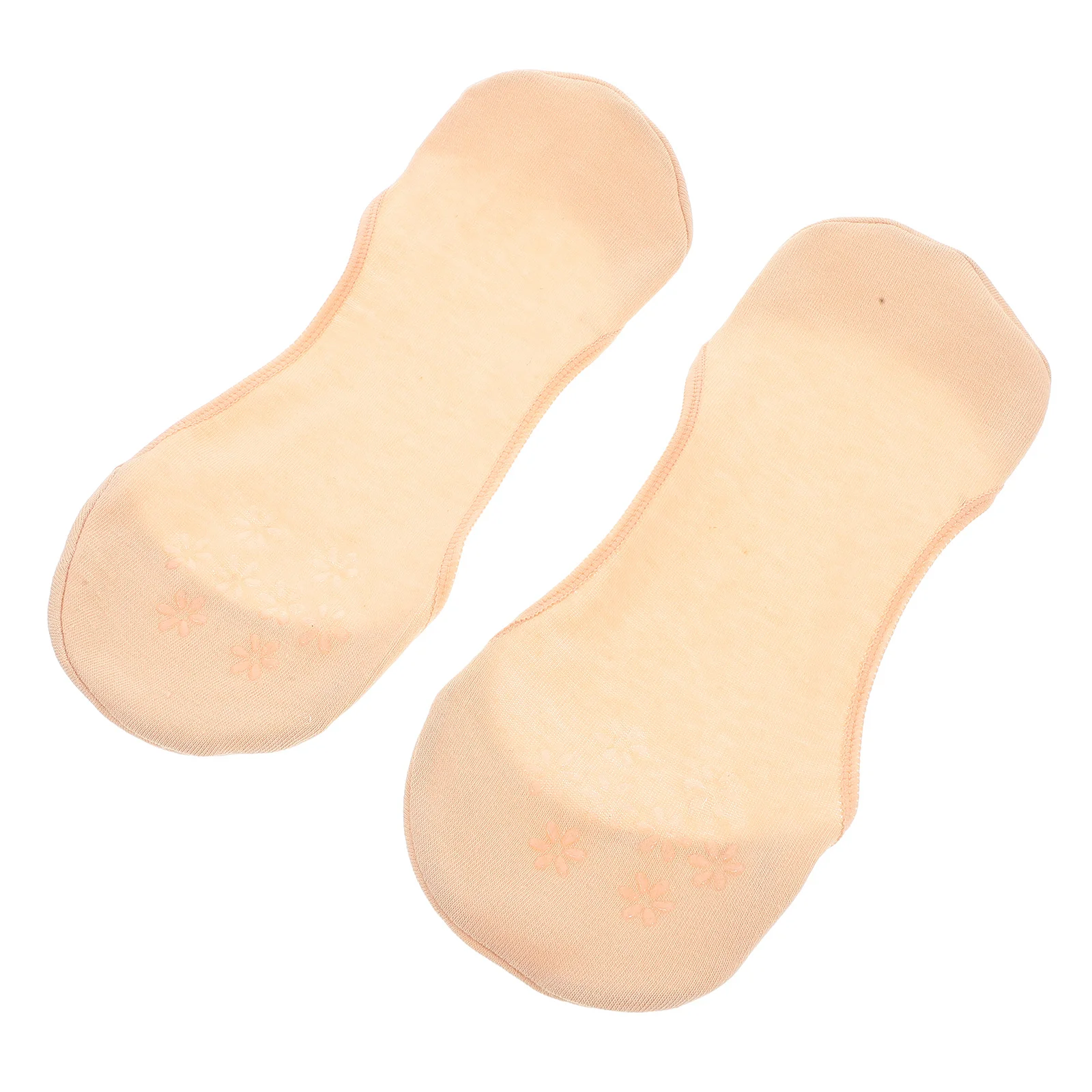 

1 пара женских противоскользящих хлопковых невидимых носков с низким вырезом на плоской подошве, летние дышащие носки до щиколотки