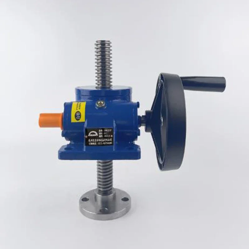 Leading Screw Lift Hand-Cranking Lift Reducer Light and small lifting platform SWL1T/SWK2.5T