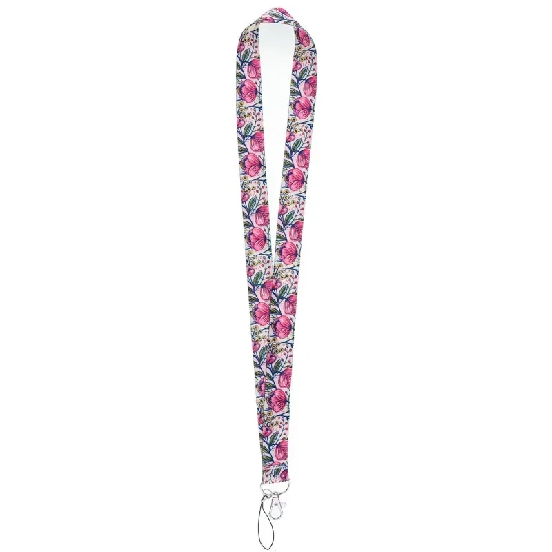 Lanyard For Keys Chain ID Credit card Cover Pass Mobile Phone Charm Neck Straps ID Badge Holder Key Accessories image 5