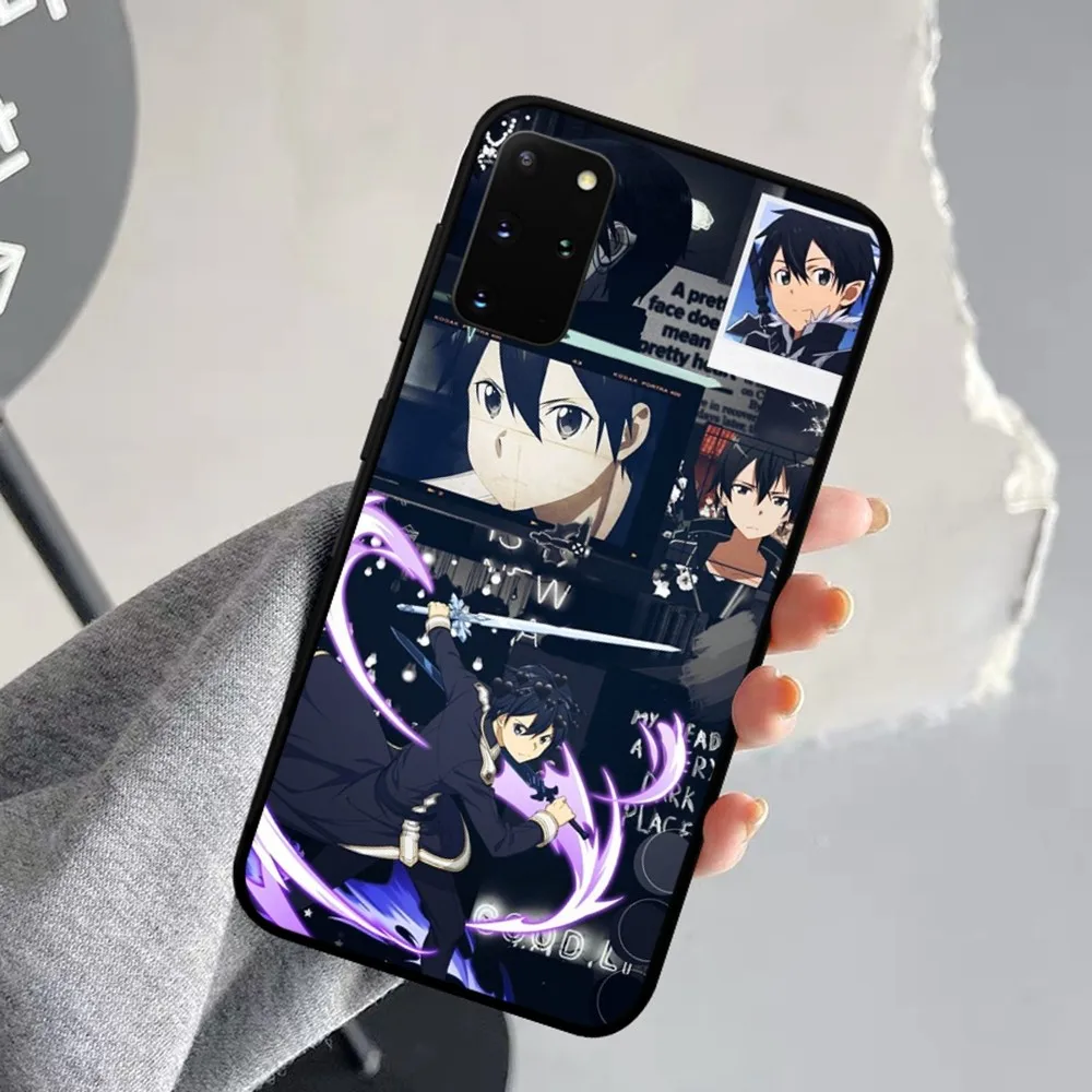 Schwert Kunst Online-Handy hülle für Samsung s 9 10 20 21 22 23 30 23plus Lite Ultra Fe S10Lite Fundas