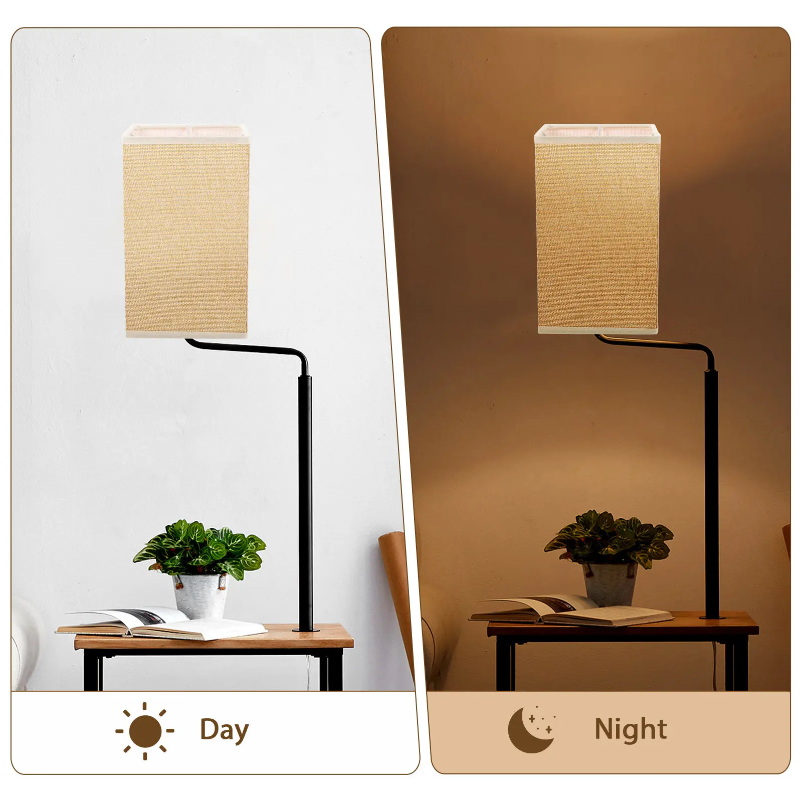 Small Cloth Lampshade for Wall Light Table Lamp Pendant Light Dust Protection Decorative Natural Warm Atmosphere Bedroom Living