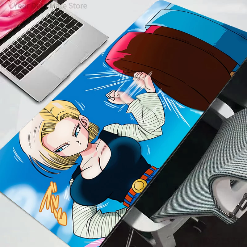 Neues Mauspad Dragon Ball DBZ Gaming-Mauspads Zubehör Großes Mauspad Gamer PC Completo Computer-Tastatur-Schreibtischunterlage Anime