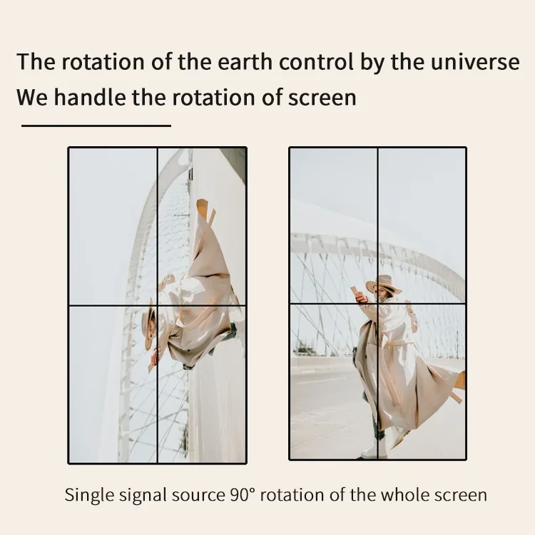 5 inputs 9 outputs video wall controller 2k 4k 8k hdmi tv rotating splicing processor 1x9 3x3 2x9 3x6 HD video controller