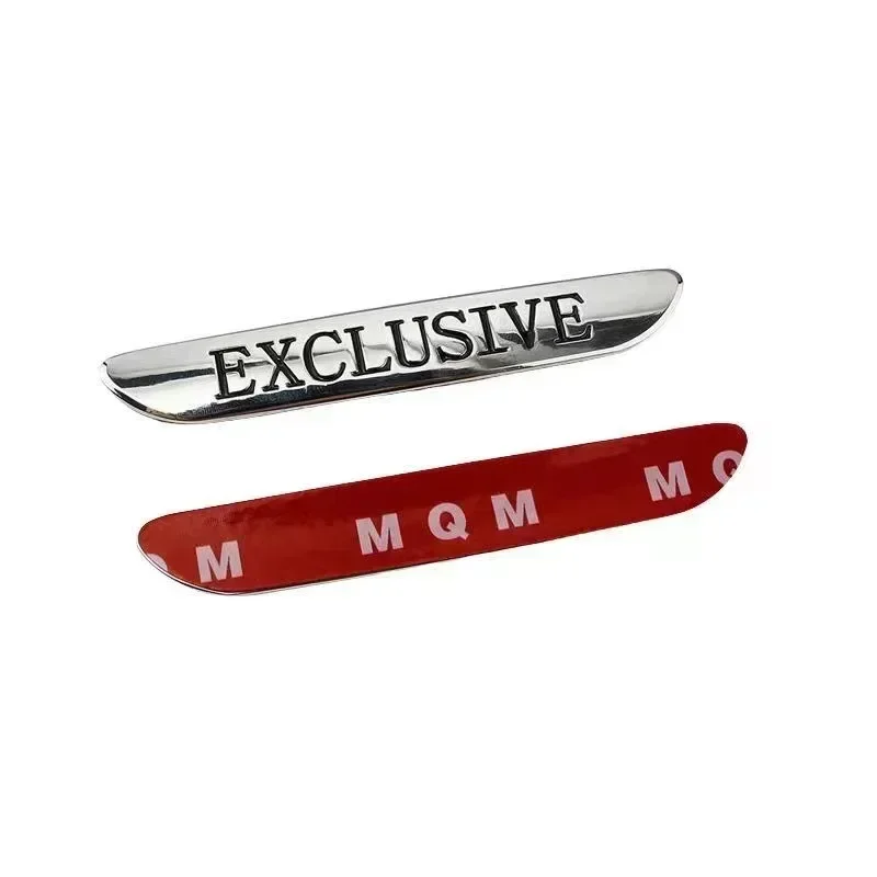 ثلاثية الأبعاد المعادن الحصرية الجانب الحاجز ملصقات شعار شارة اكسسوارات السيارات التصميم لمرسيدس بنز VITO C180 W205 W213 E300 E200 AMG