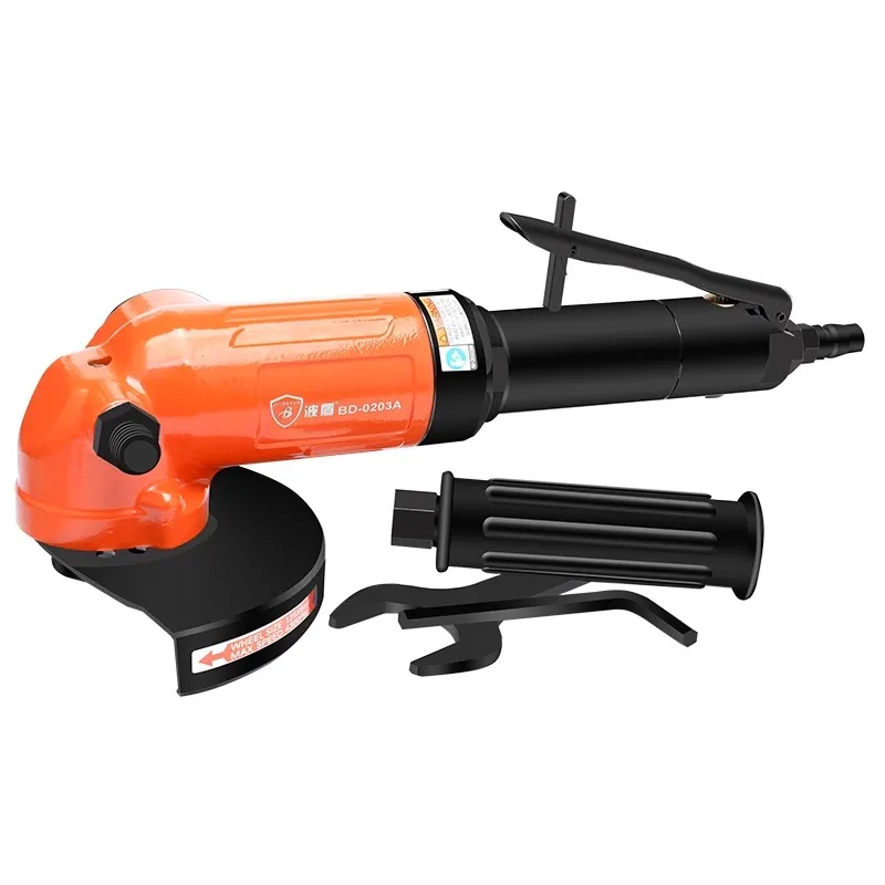 Bodun moedor de ângulo pneumático resistente 5 polegadas máquina de moagem e polimento de ar moedor de rebolo pneumático Bd-0203