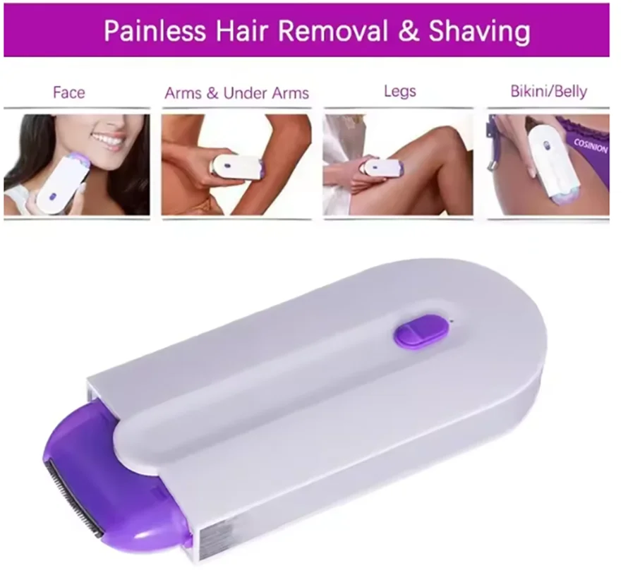 

2026Профессиональная женская электробритва для лица, ног, бикини, рук, тела, электробритва, устройство для удаления волос, перезаряжаемое