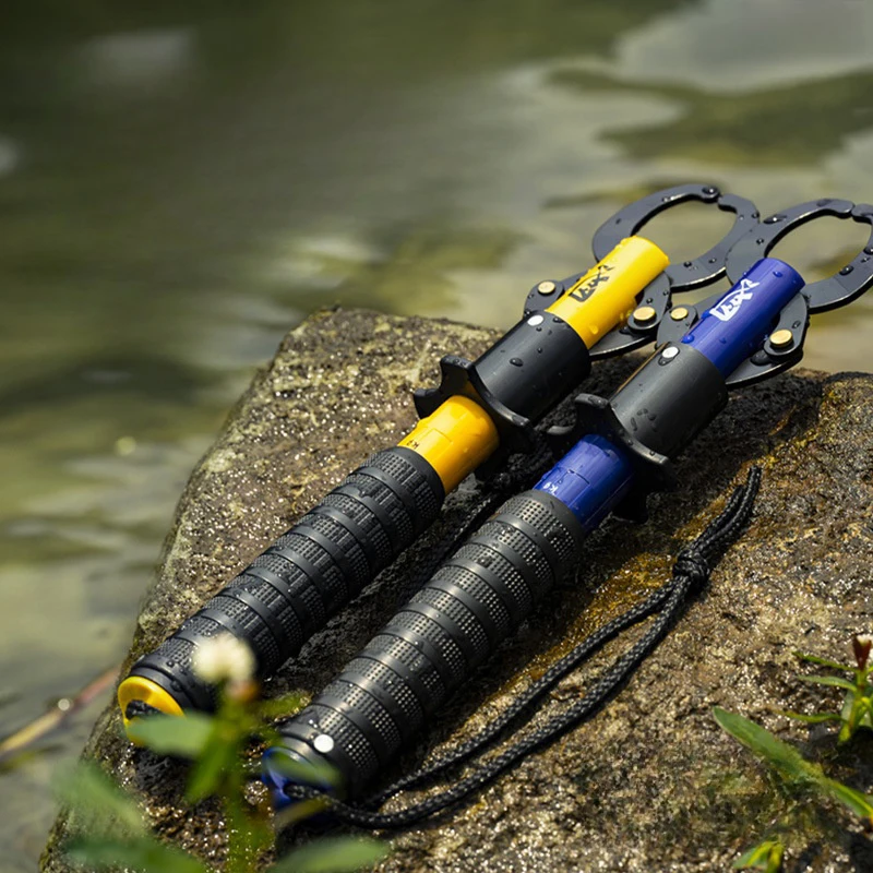 

Многофункциональный зажим для рыбных губ HUA HUA с контроллером шкалы, инструментом для захвата, контроллером для рыбы с замком, рыболовным инструментом