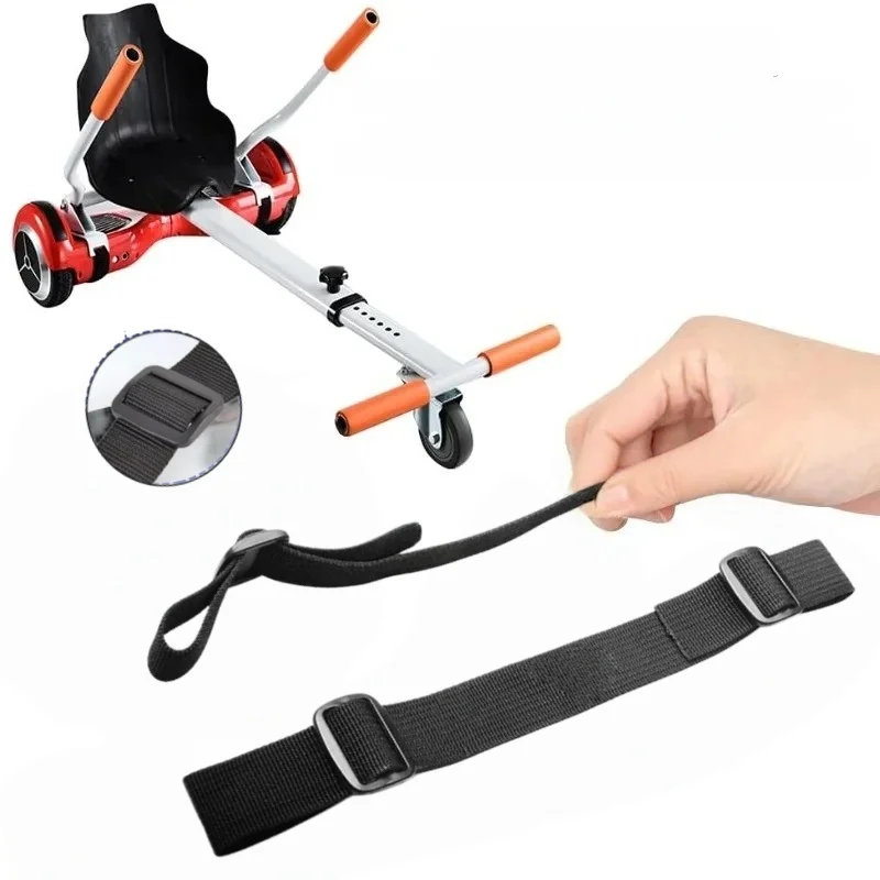 Kit de Substituição de Correia Ajustável para Hoverboard Kart com Fivela Tri-Glide Durável - Acessório Externo para HoverKart (1 Conjunto)